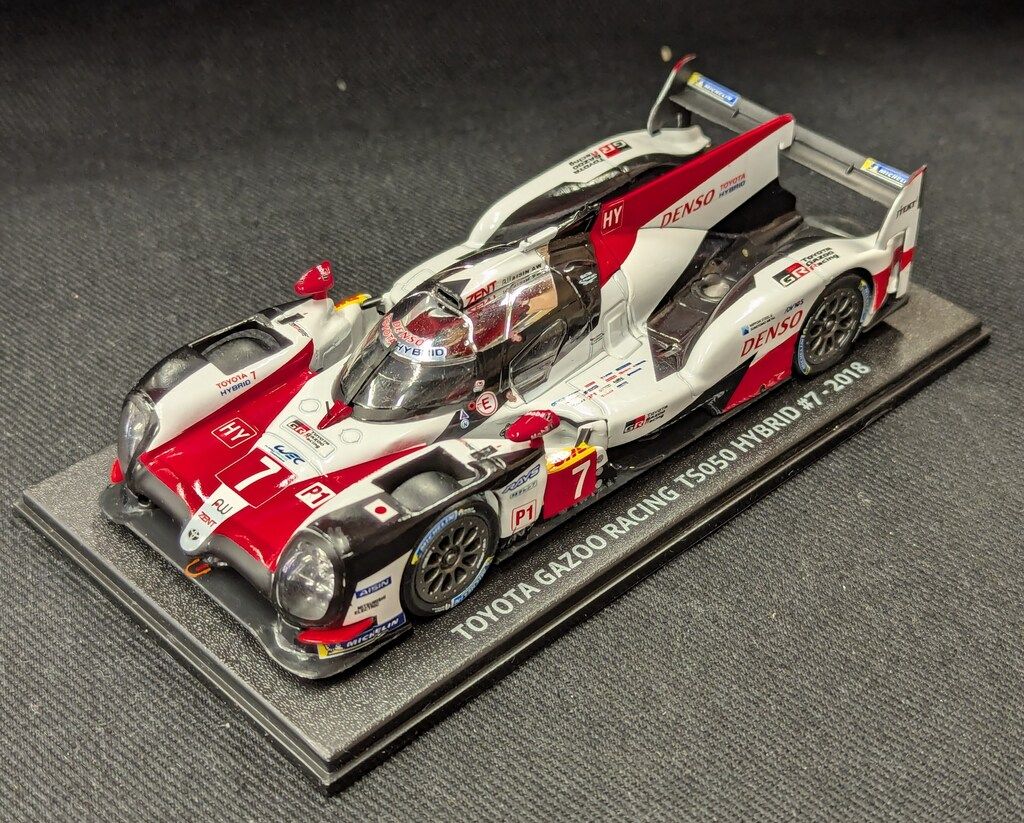 Spark model 1|43 TOYOTA TS050 HYBRID No.7 TOYOTA GAZOO Racing 2nd 24H Le Mans