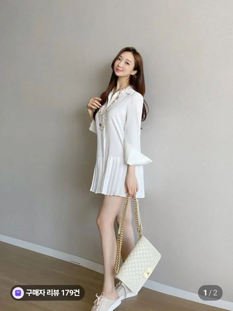 ユアオンリー ブークレ ウール ツイード ジャケット ジェニーシャツワンピース