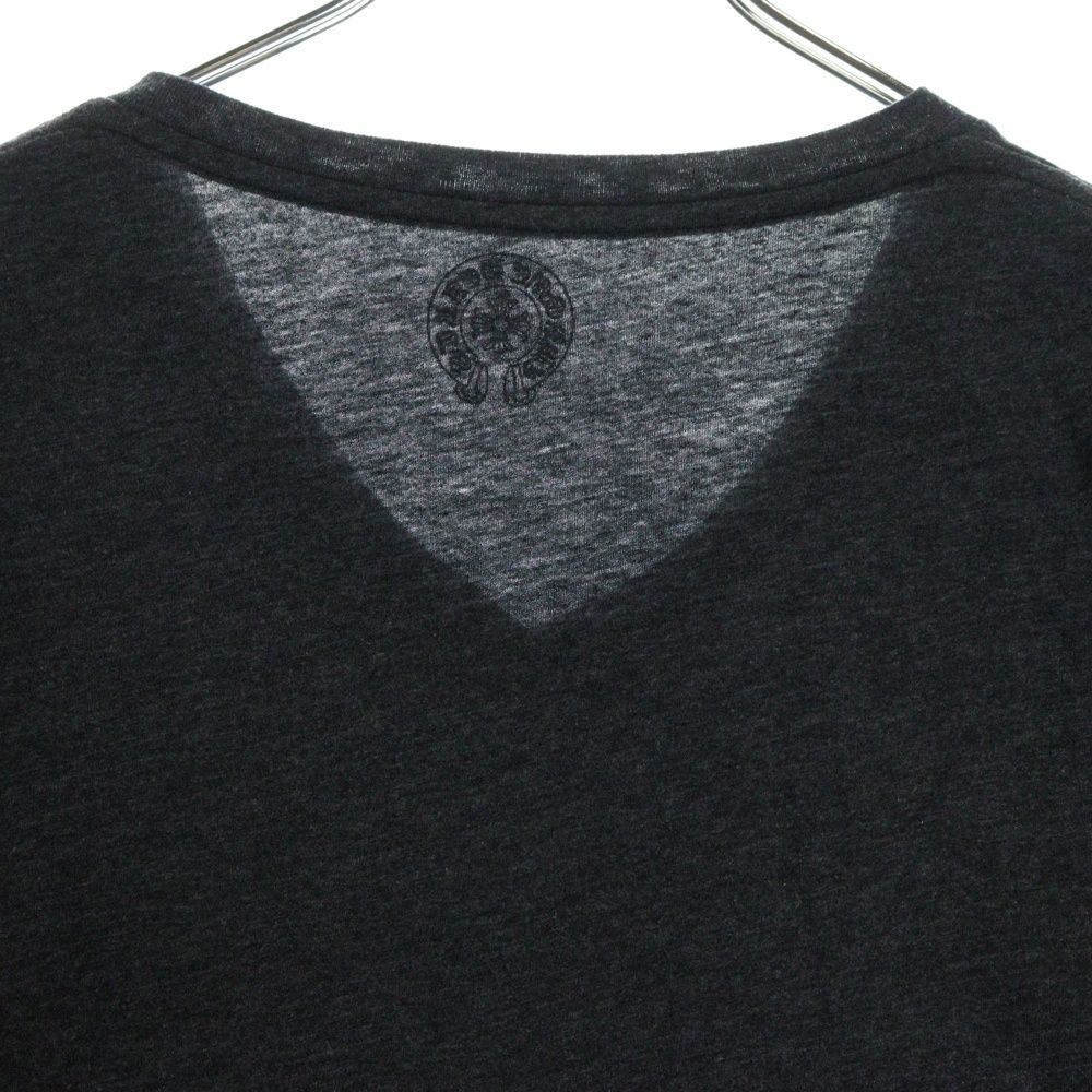 CHROME HEARTS (クロムハーツ) BSフレア プリント Vネック 半袖T