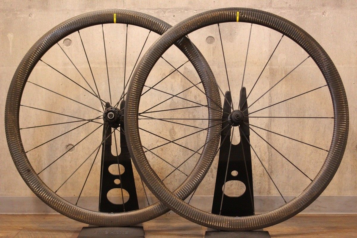 マヴィック MAVIC コスミック COSMIC SL40 UST カーボン チューブレスレディ ホイールセット シマノ 11/12S ワイドリム 19C【名古屋店】