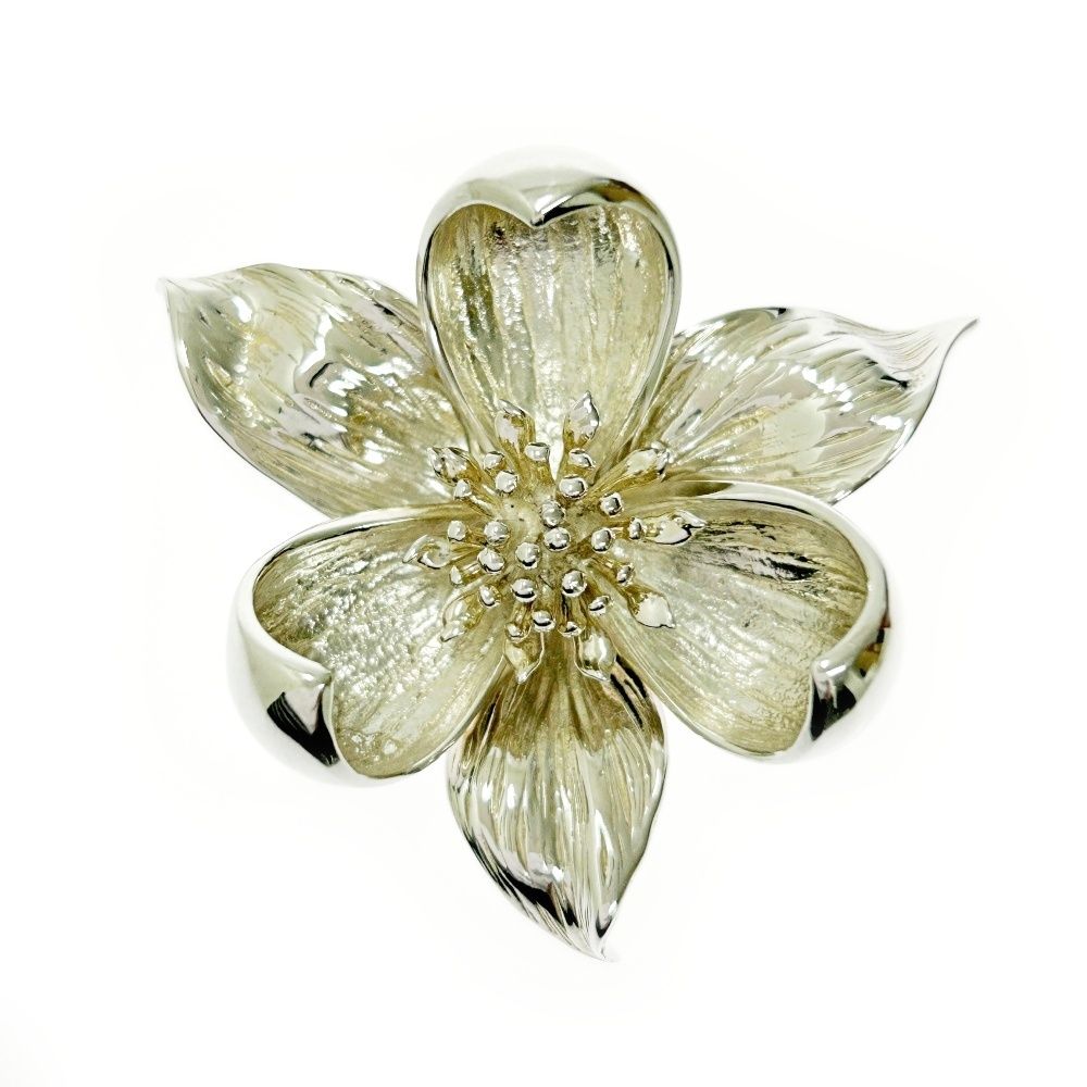 ティファニー 花 ブローチ シルバー 【公式通販】