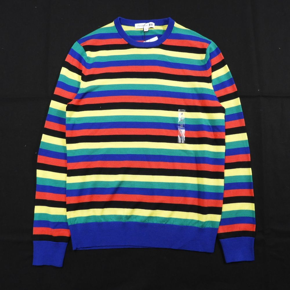 未使用 JW ANDERSON × UNIQLO ユニクロ ボーダークルーネックセーター 