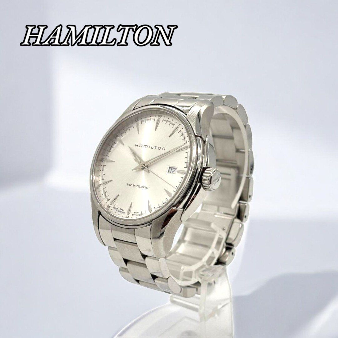 HAMILTON ジャズマスター 自動巻き時計 シルバー HAMILTON 自動巻き