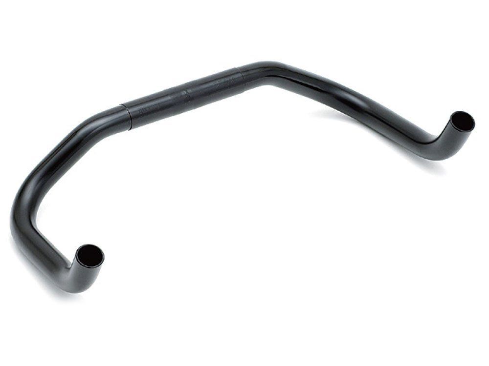 新着商品 400mm ブラック ブルホーンバー 25.4mm RB-021 日東