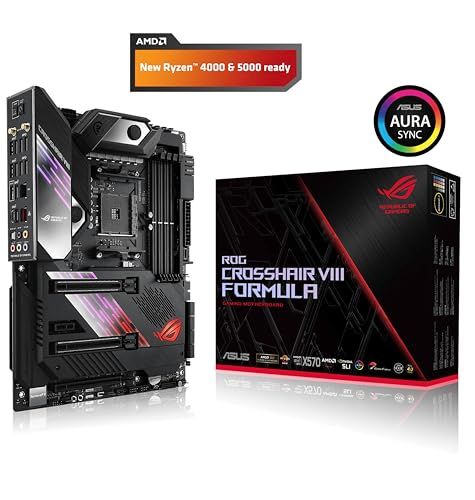 ASUS ROG Crosshair Ⅷ Formula AM4 AMD X570 ATX DDR4-SDRAM マザー