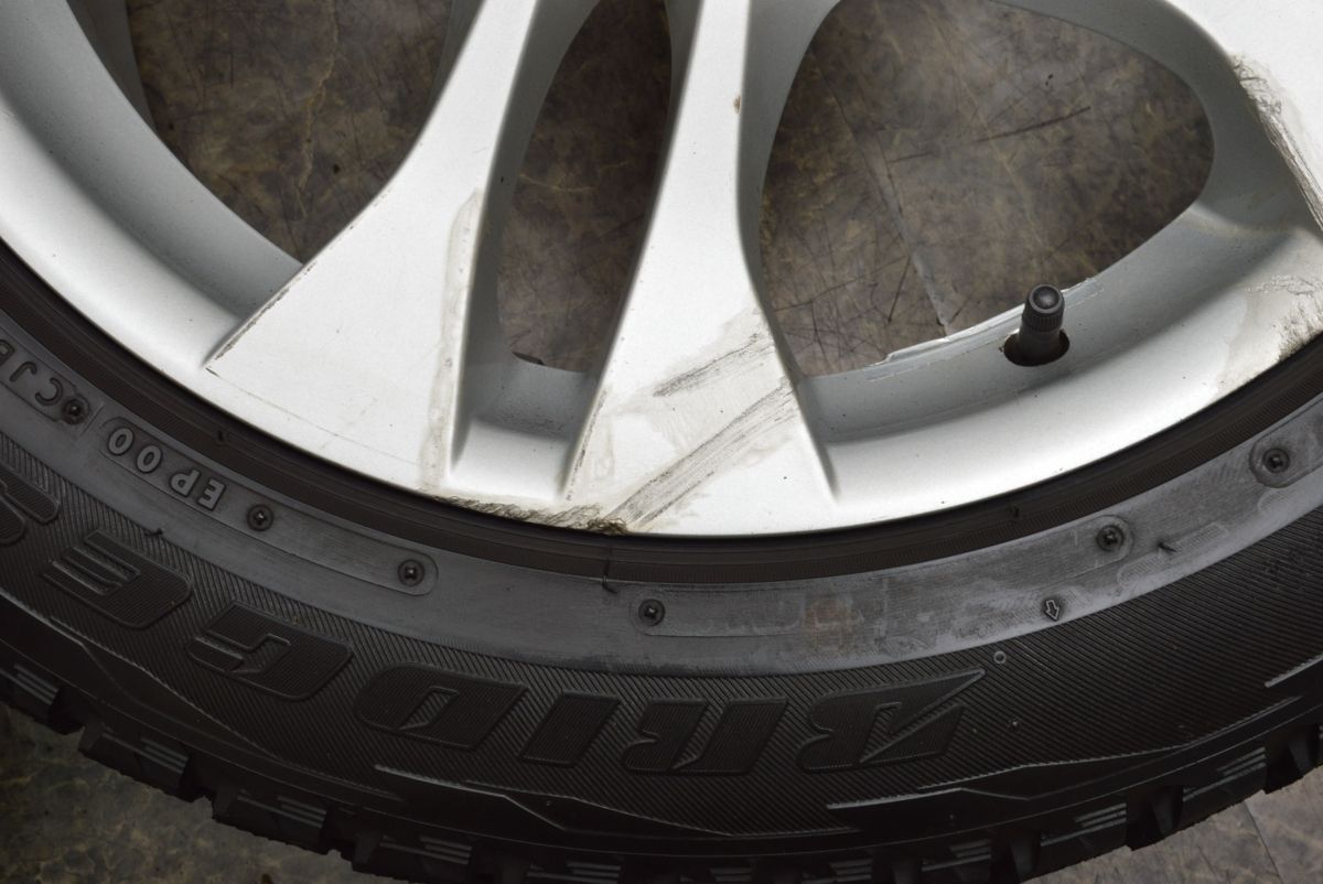  純正 17インチ アルミホイール タイヤ③ BMW X3 E83 純正 8J+46 ブリヂストン スタッドレス 235/55R17 BMW X3