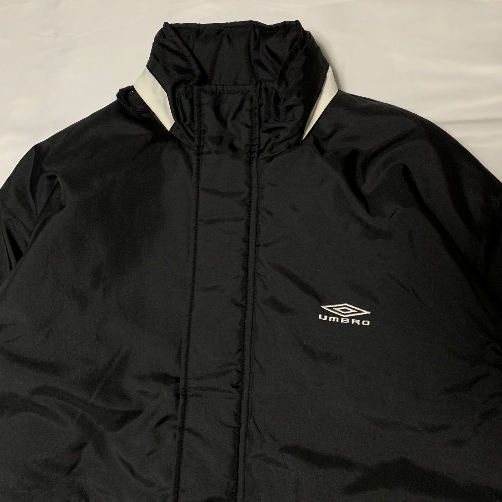 90-00s UMBRO Nylon Puffer Jacket アンブロ 中綿ナイロン