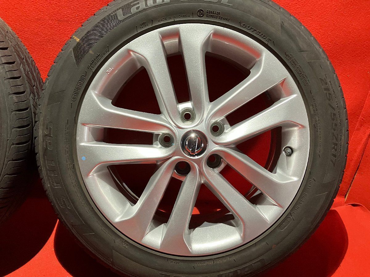 中古サマータイヤホイールセット【215/55R17 Laufenn S FIT as】[日産 ジューク純正] 4本SET - メルカリ