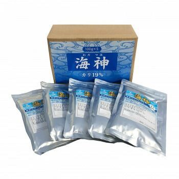 川合肥料 海藻系活力材 海神 100g×5