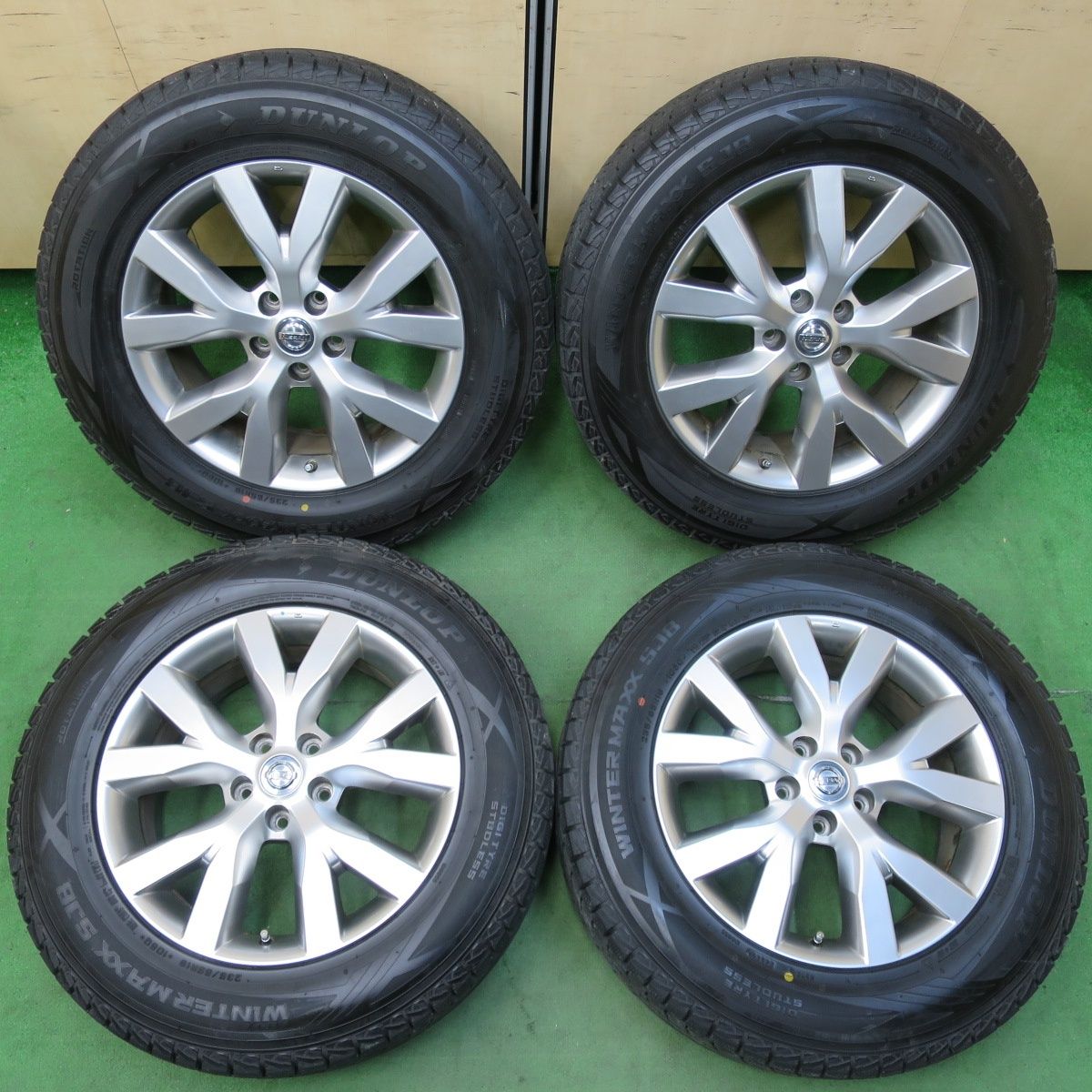 ムラーノ純正ホイール+スタッドレス付 ムラーノ(Z50)純正18