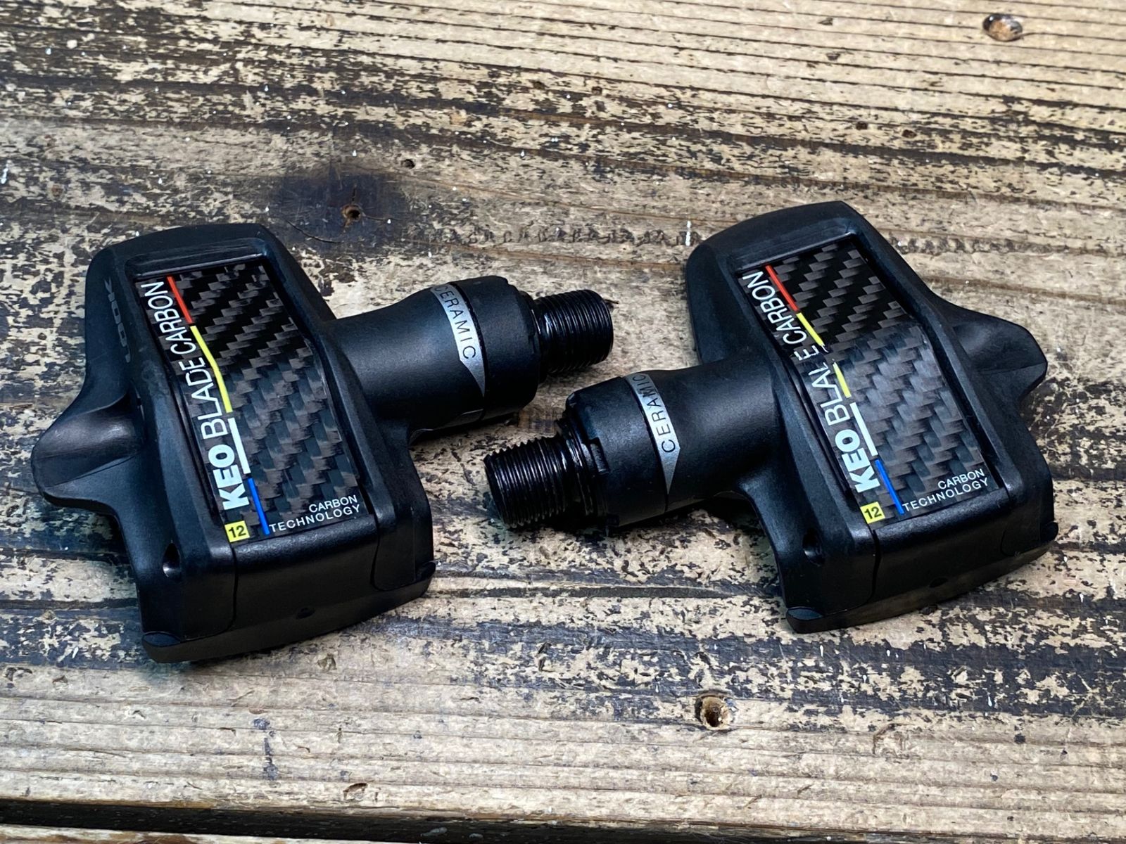 JK971 ルック LOOK ケオ KEO BLADE CARBON 12 ビンディングペダル CERAMIC クロモリシャフト