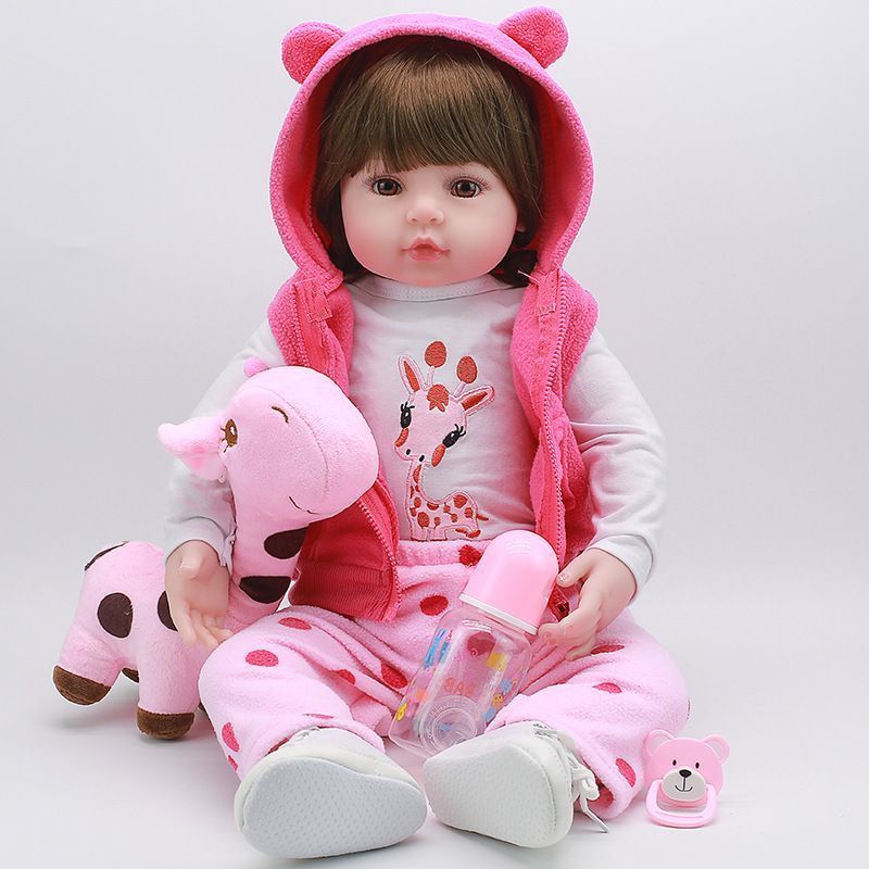 48cm リボーンドール 女の子♡ フルシリコンビニール Amazon | Lonian リボーンドール 18 インチ 48 センチメートル