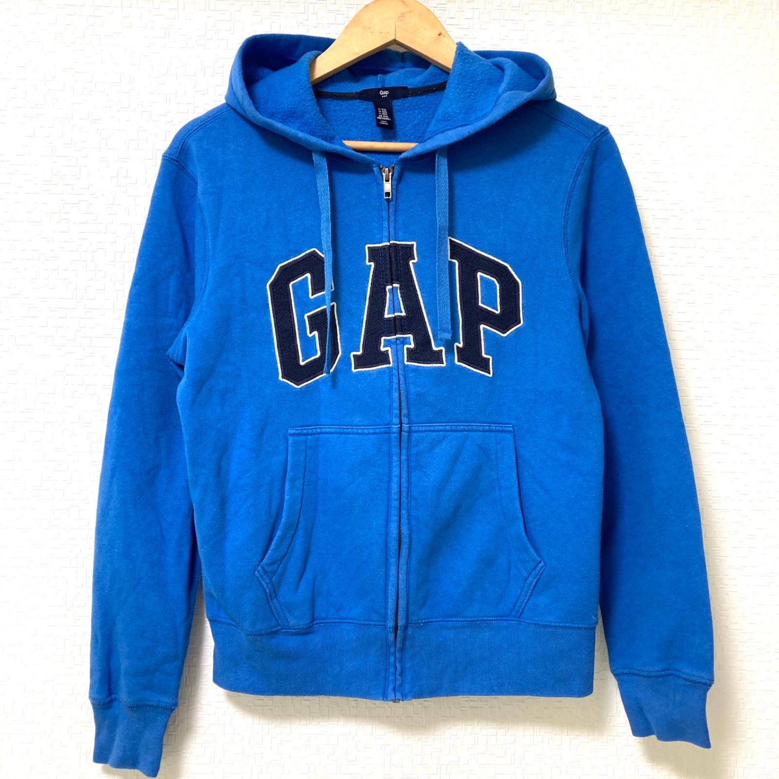 早い者勝ち！【GAP】ギャップ ジップアップ パーカー ビッグロゴ ...