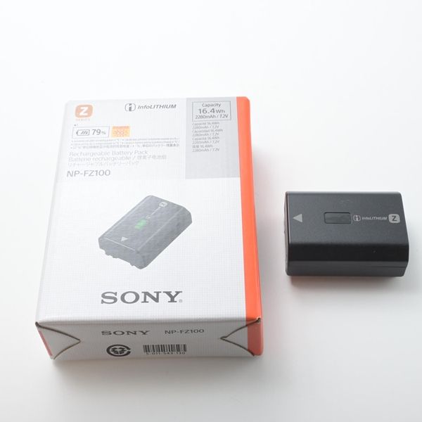 ソニー SONY リチャージャブルバッテリーパック NP-FZ100