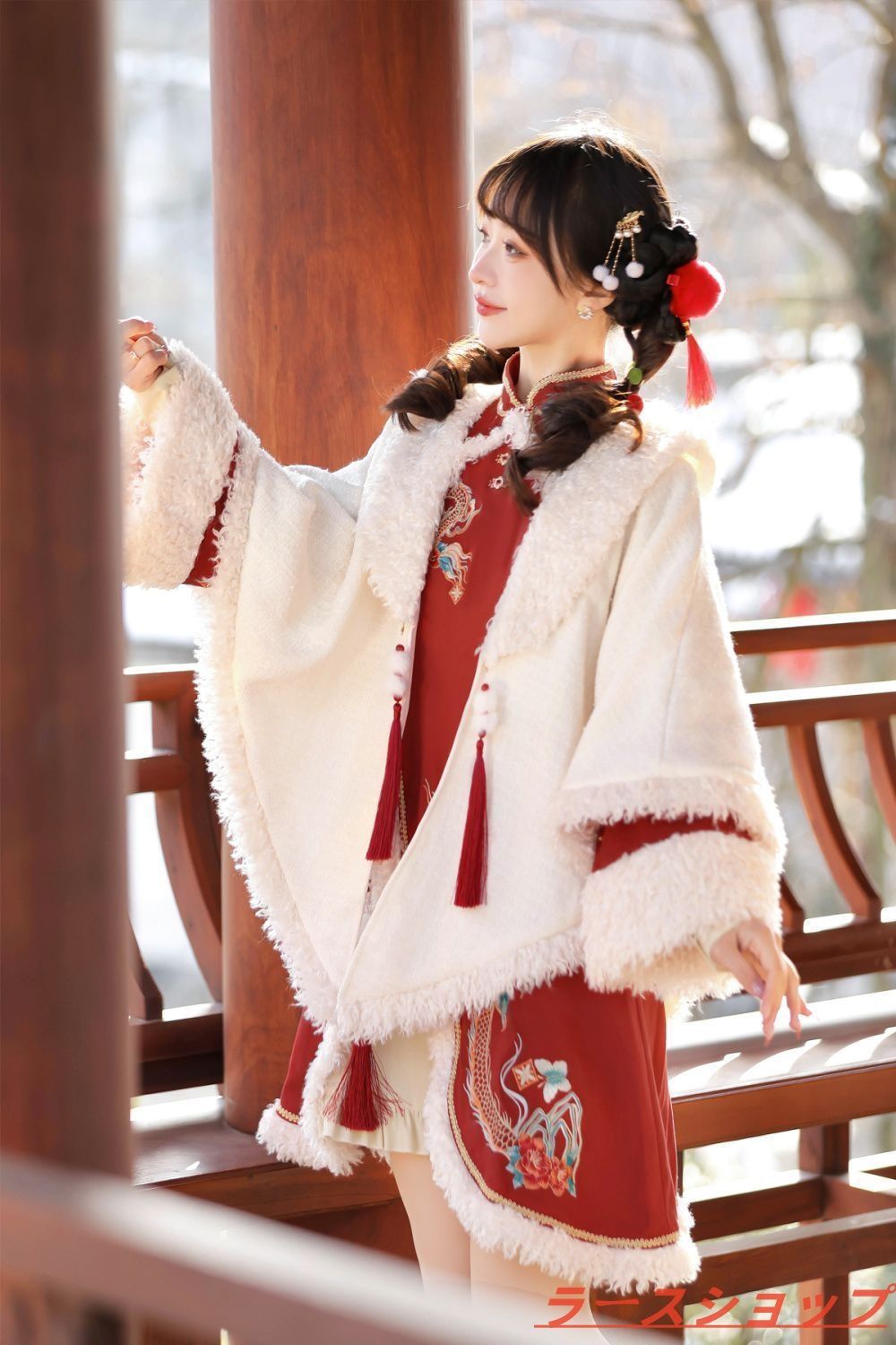 漢服セット 連衣裙＋披肩