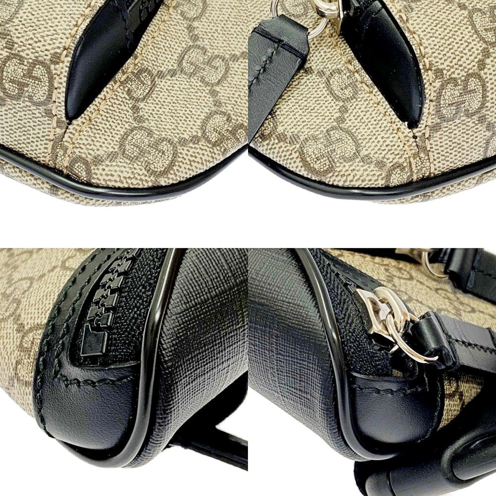 中古】【箱付き】 GUCCI グッチ 450946・486628 PVC レザー GG