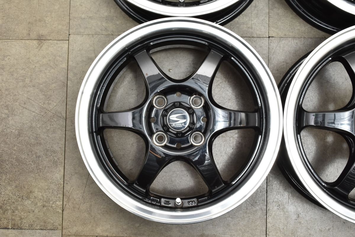 軽自動車サイズ S-HOLD 14in 5J 42 PCD100 4本 N-BOX N-ONE N-WGN デイズ ルークス ワゴンR アルト タント ムーヴ スタッドレス用等に FFCRYSTALESIA_COM