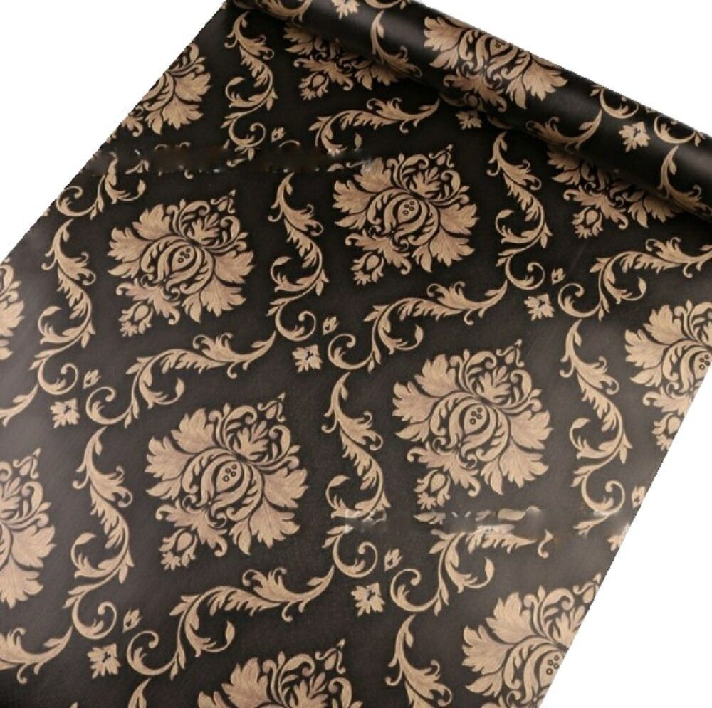 3ロールセット ダマスク柄 壁紙 シール壁紙 壁紙シート はがせる壁紙 STCBANGLADESH_COM