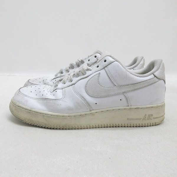Q□【28cm】NIKE/ナイキ エアフォースワン AIR FORCE 1レザー 