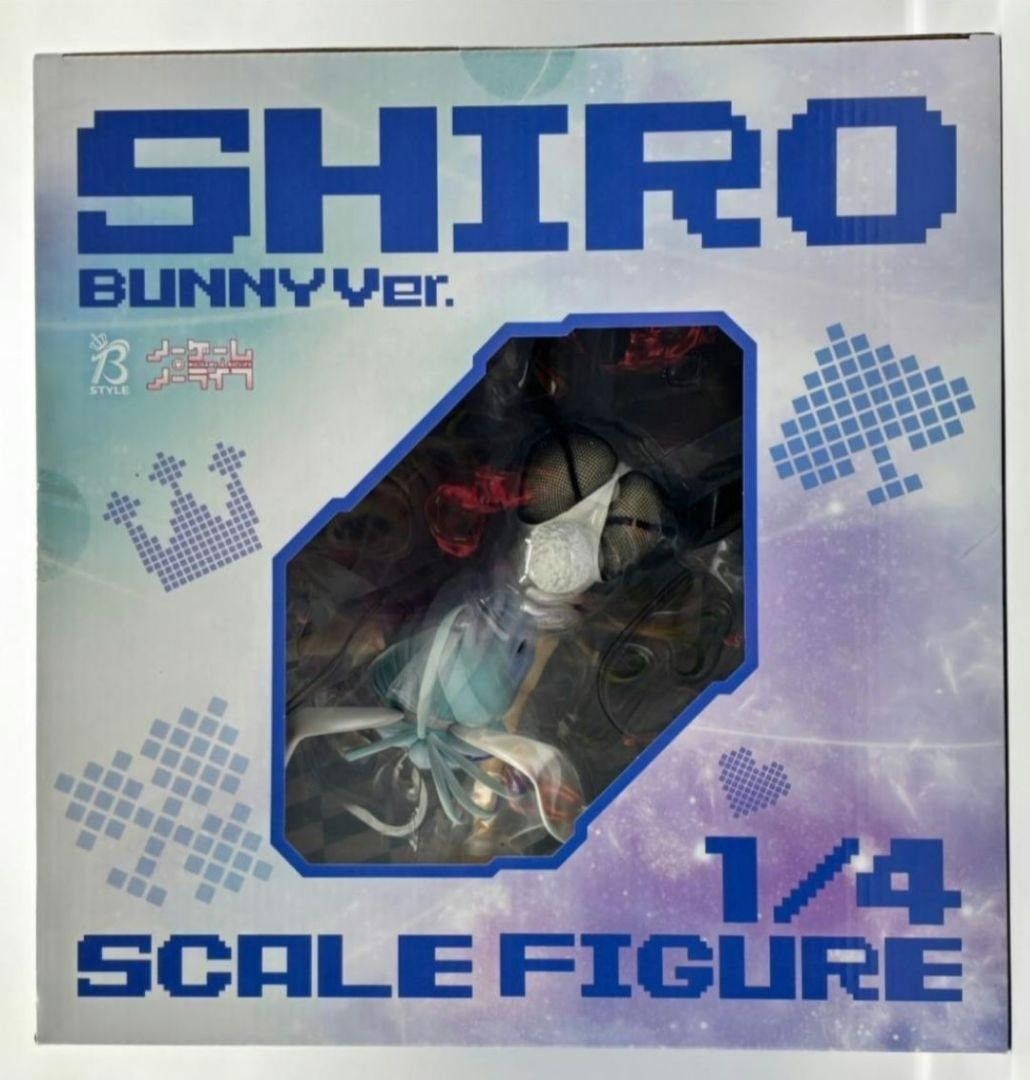 未開封】ノーゲーム・ノーライフ 白 バニーVer. 1/4 フィギュア #nn