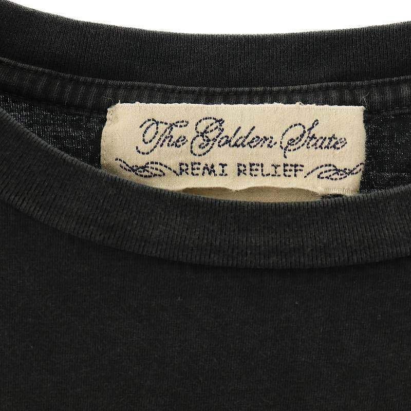 【新品】REMI RELIEF/レミレリーフMOUNTAIN RAMS T-SH レミレリーフ REMI RELIEF MOUNTAIN RAMS Tシャツ カットソー