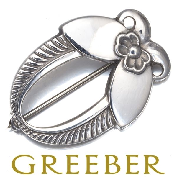 ジョージ ジェンセン　シルバー925　ブローチ Georg Jensen ジョージジェンセン ブローチ 138 シルバー 925