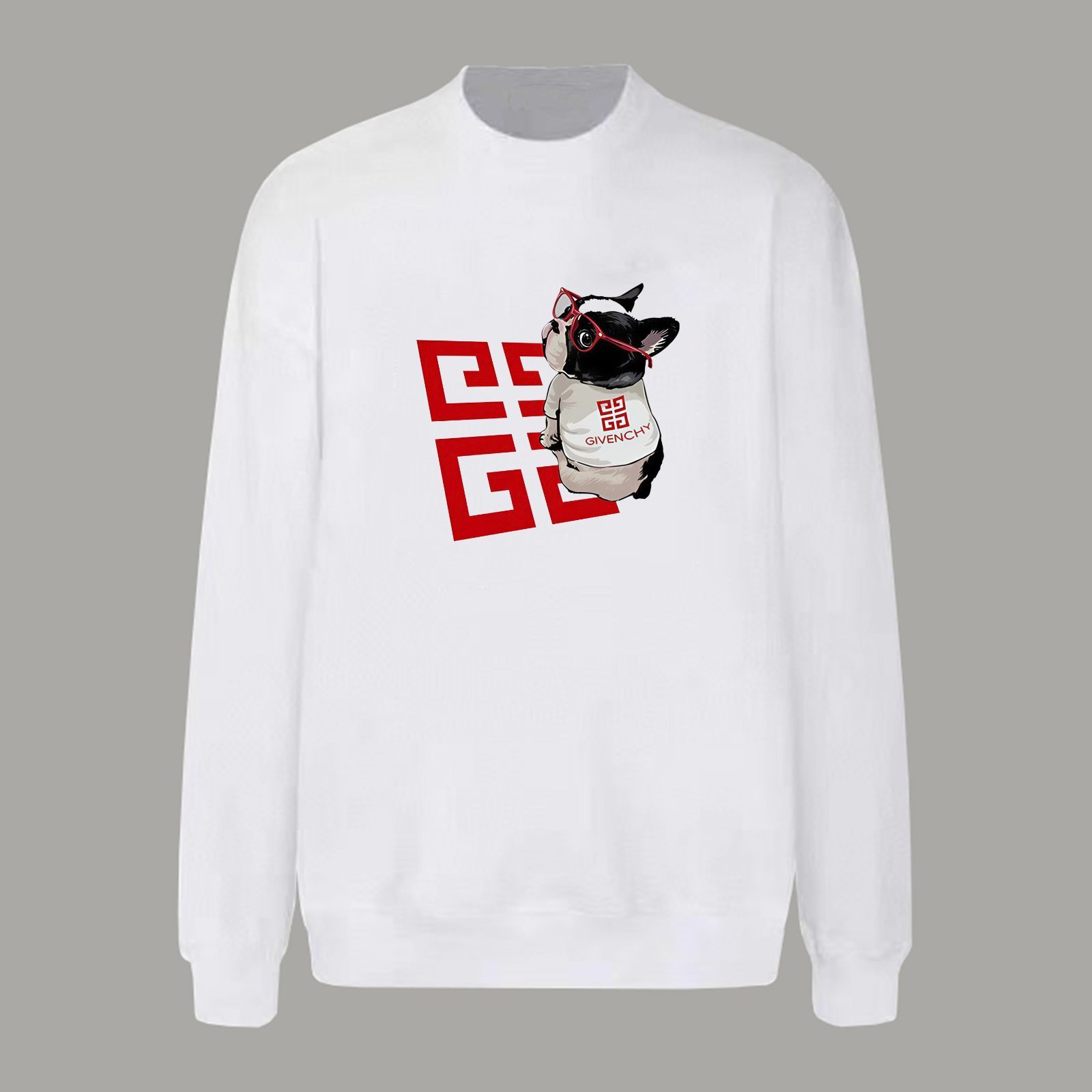GIVENCHY 秋冬新作カップルモデルラウンドネック スウェットシャツ