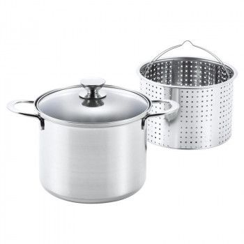 ルチェンテ IH対応パスタポット20cm LU-20P 5357-226