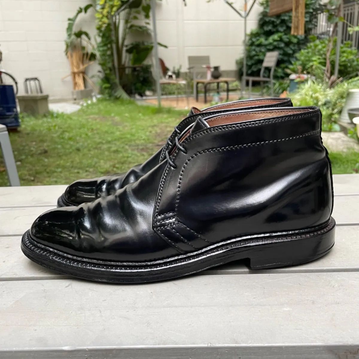 コードバン Alden オールデン チャッカブーツ US6.5D - メルカリ