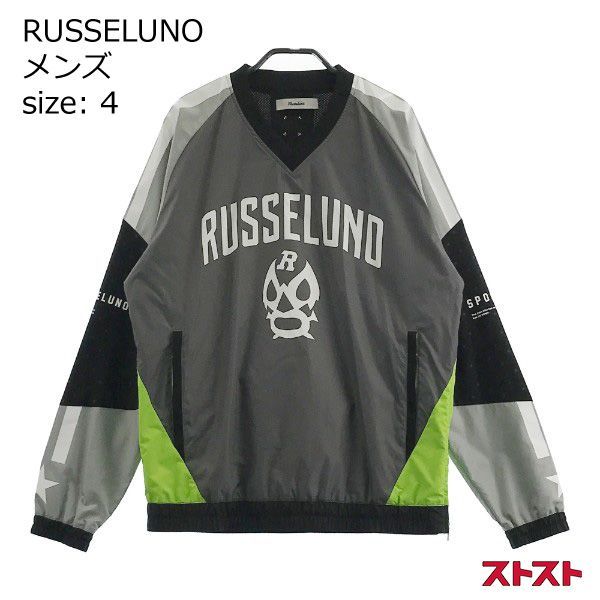 RUSSELUNO ラッセルノ 裏メッシュ ブルゾン ルチャ グレー系 4 RUSSELUNO ラッセルノ 裏メッシュ ブルゾン ルチャ グレー系 4
