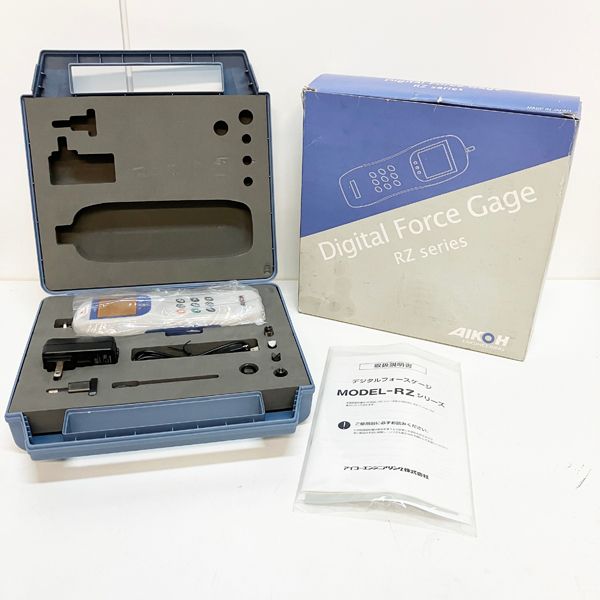 AIKOH/アイコーエンジニアリング  【未使用品】フォースゲージ プッシュプルゲージ デジタル ハンディ 液晶表示 USBデータ出力対応 RZ-10