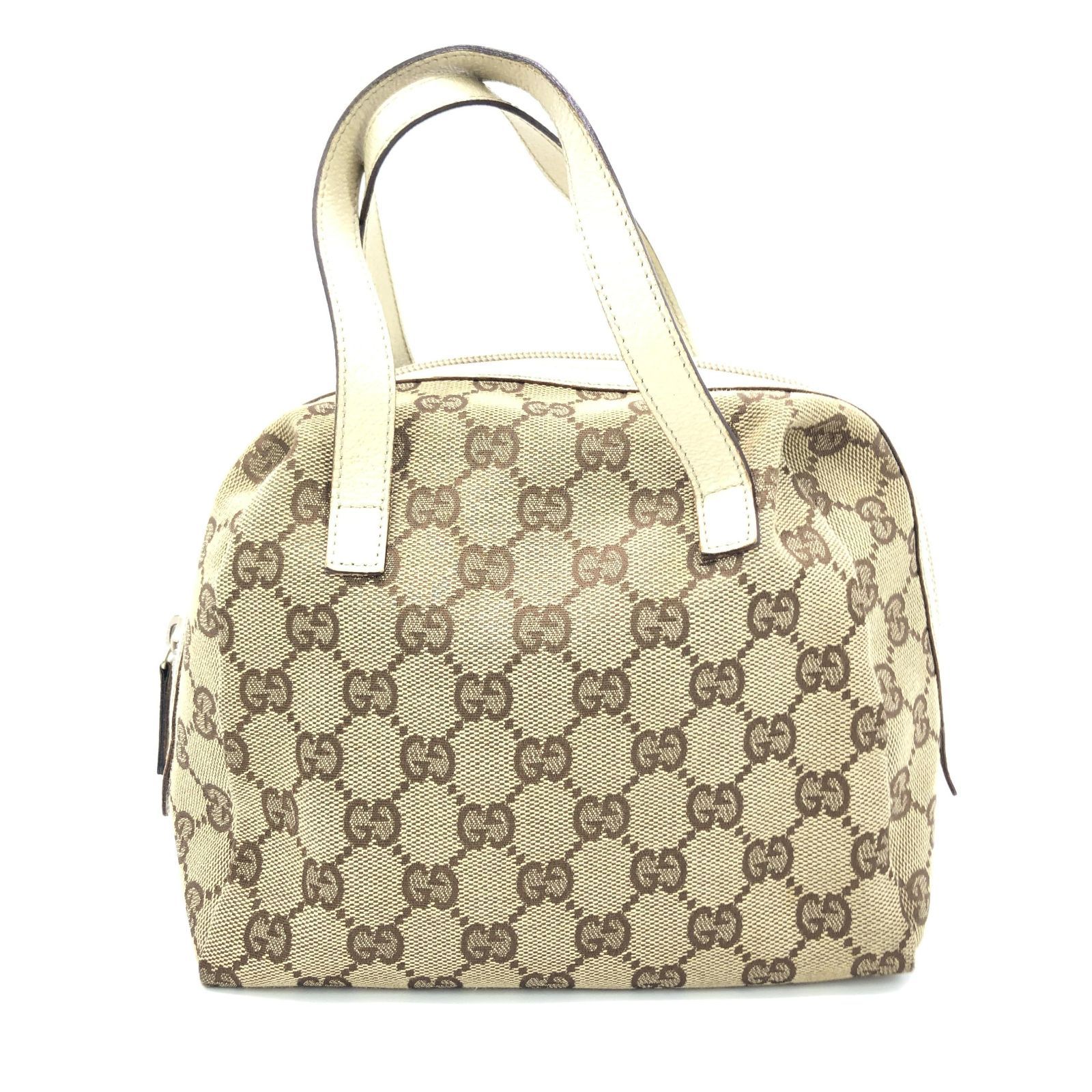 GUCCI GGキャンバス ミニハンドバッグ