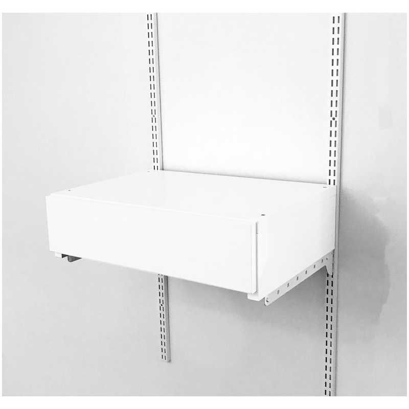 現地引取可能】キッチンカウンター下収納 伸縮スライドラック ホワイト