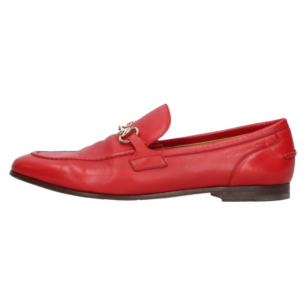 GUCCI(グッチ)ローファー グッチ ホースビット 1953〕ウェッジ ローファー ・ベージュ