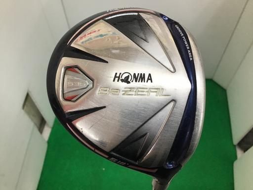 中古】 本間ゴルフ Be ZEAL 535 5W フェアウェイウッド FW VIZARD for