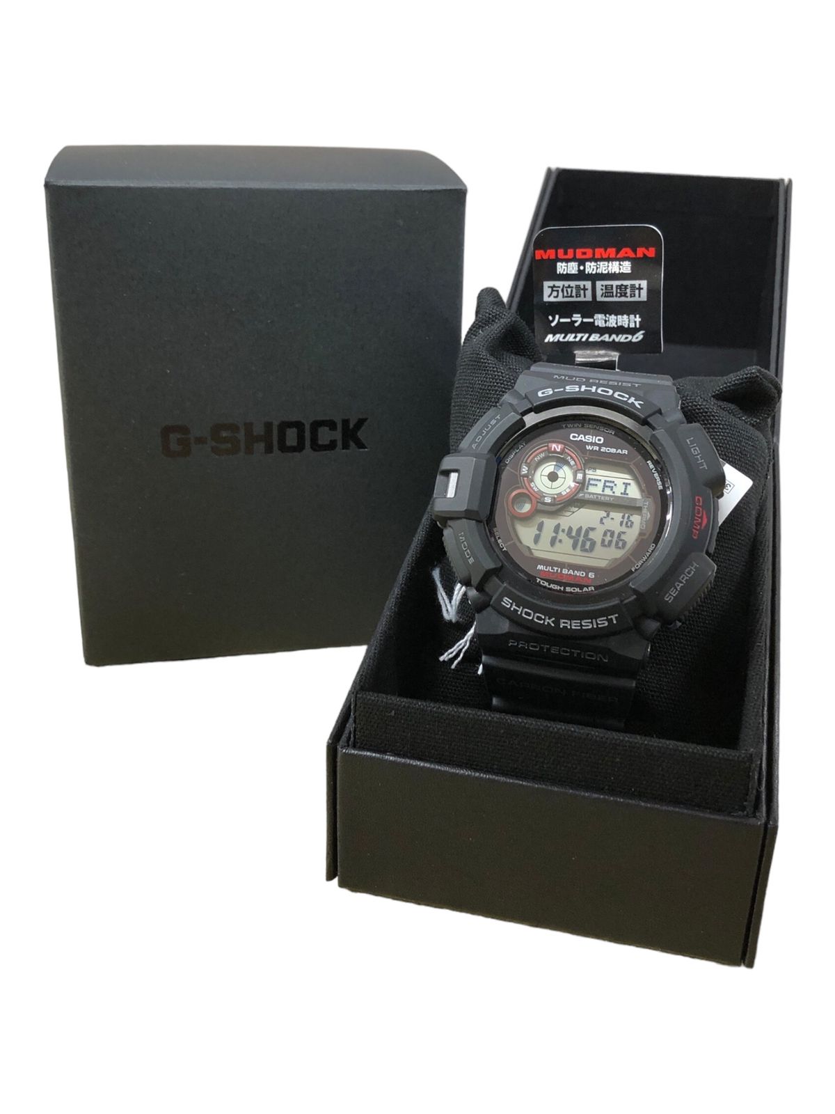 CASIO (カシオ) G-SHOCK マッドマン 電子コンパス 方位 温度計搭載 