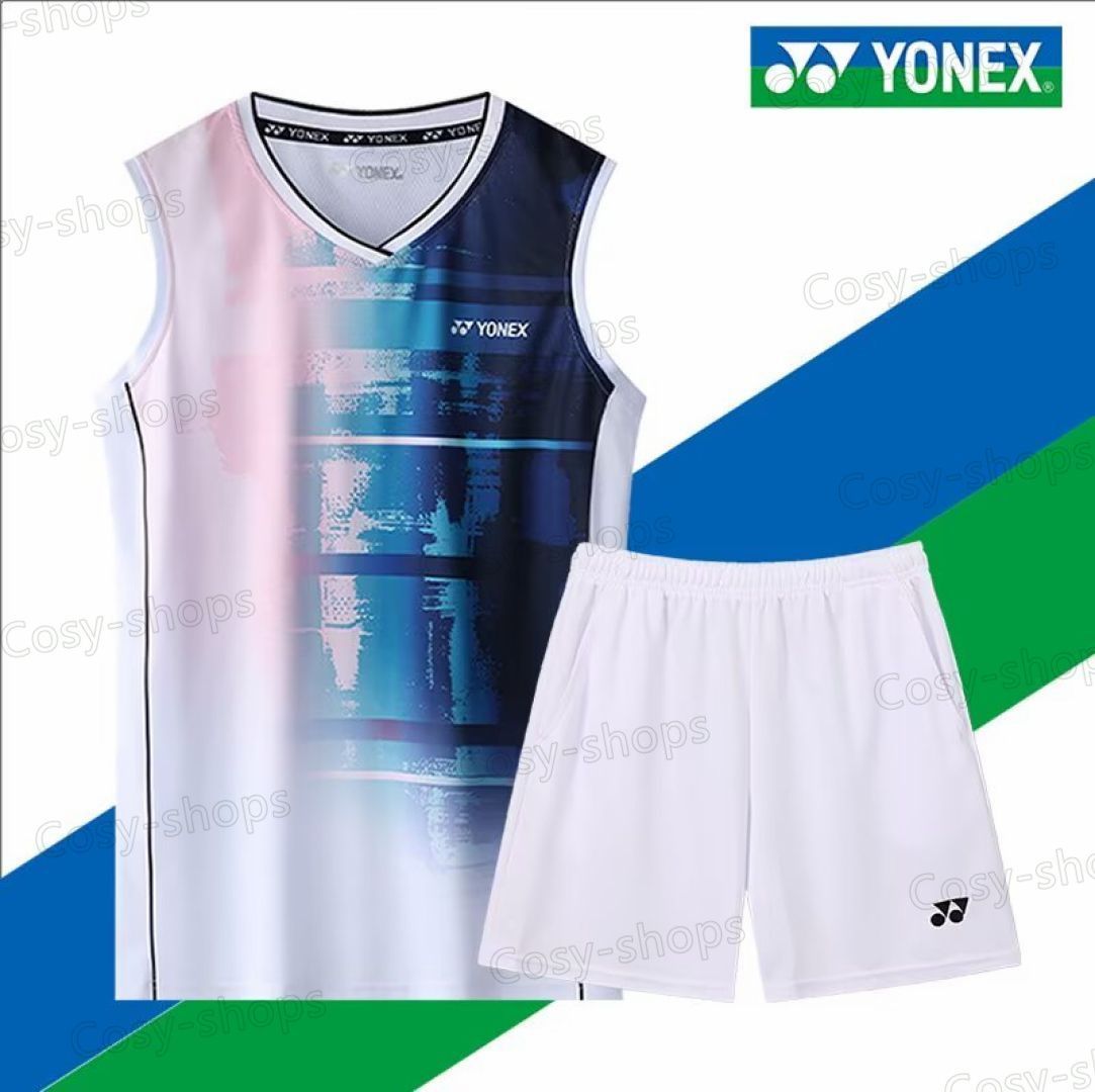 YONEX 23065 速乾ノースリーブバドミントンウェア【男性用