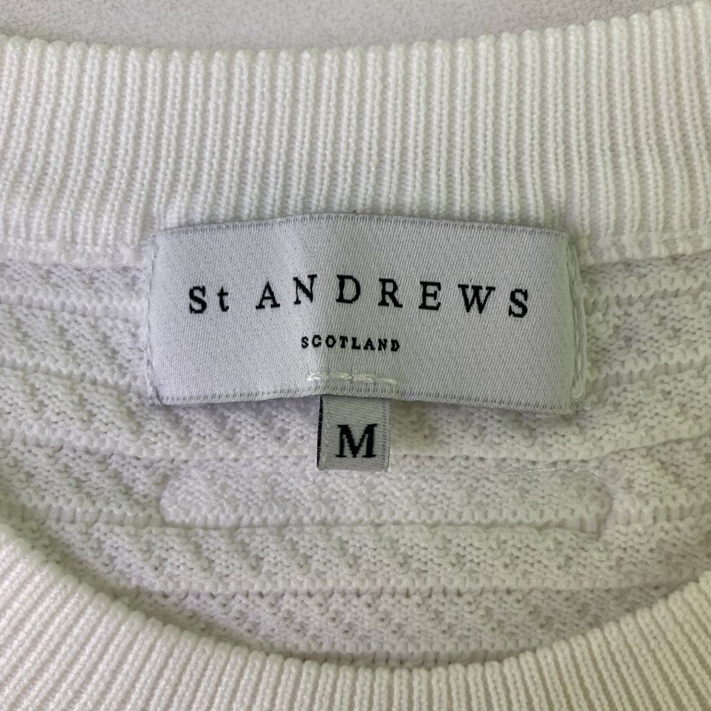 サイズ：M ST ANDREWS セントアンドリュース ニットベスト