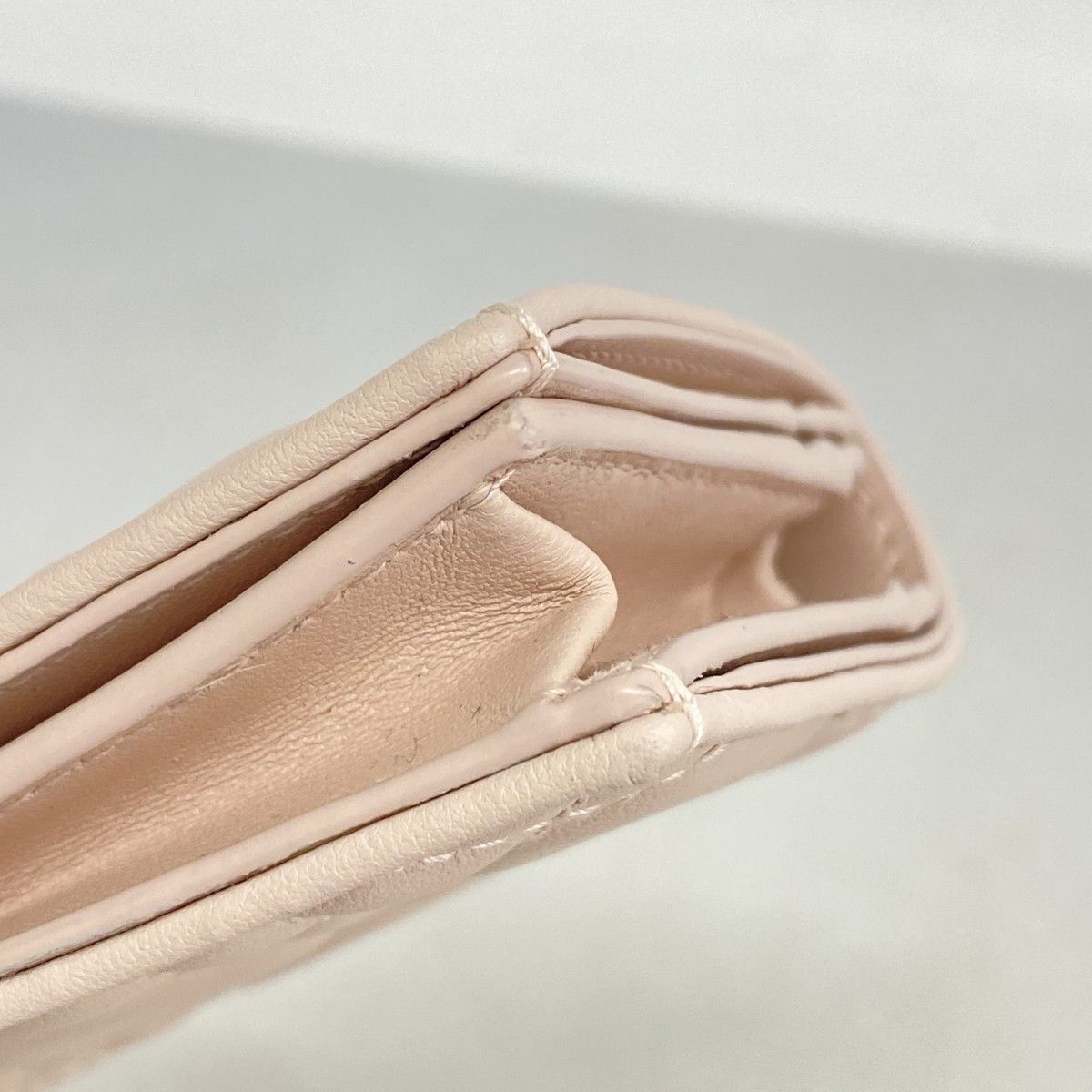 ☆SALE【5ic4147】クリスチャンディオール 財布 カナージュ レザー  