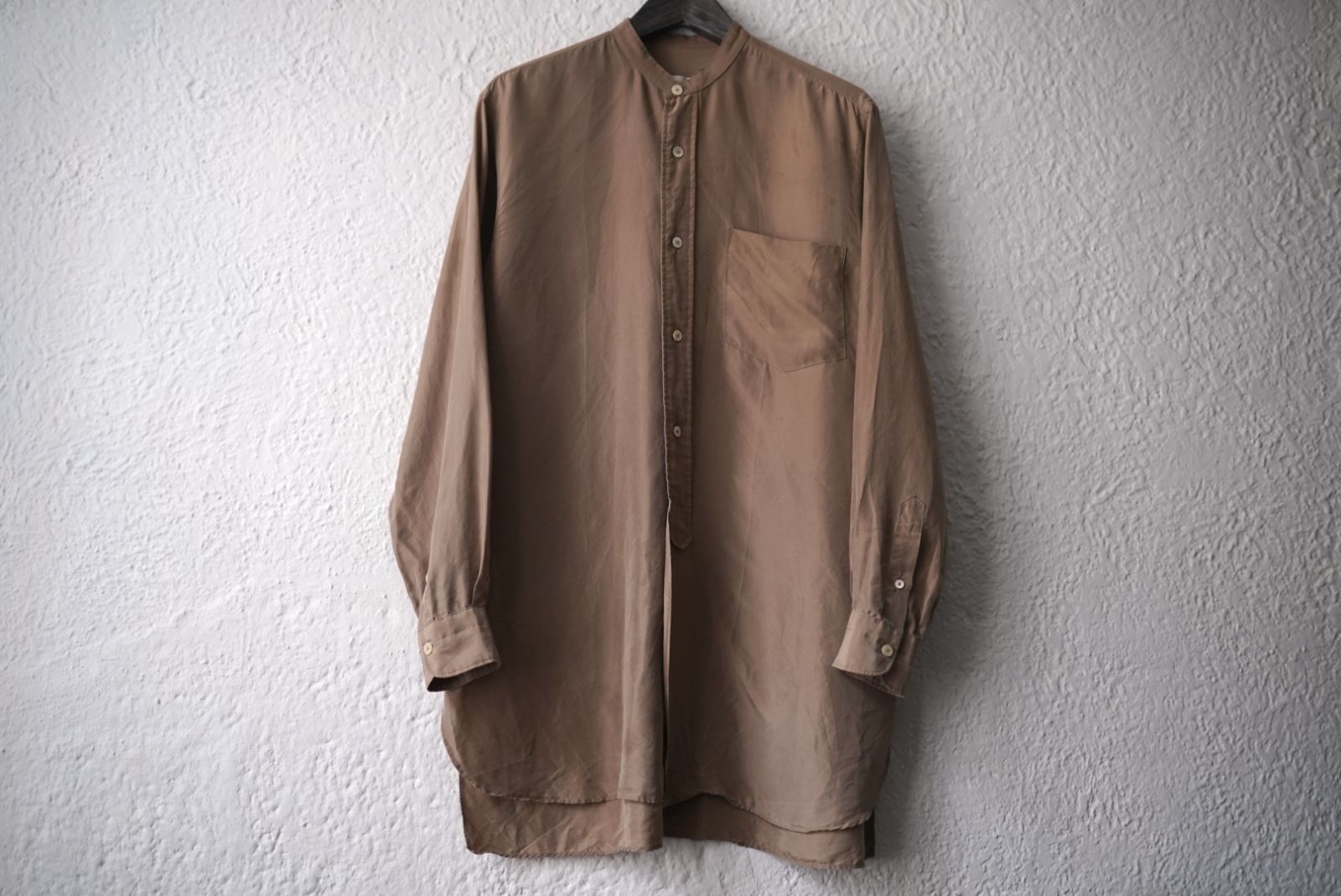 17SS シルクバンド シャツ | COMOLI コモリ