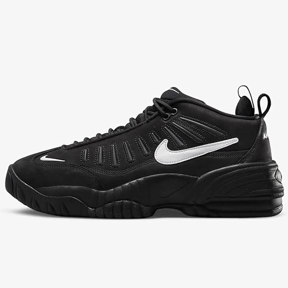 本日限定値下げNike AMBUSH ブラック/パープル スニーカー 国内 4/21 発売】ナイキ エア フォース 1 07 ハイ “フープス