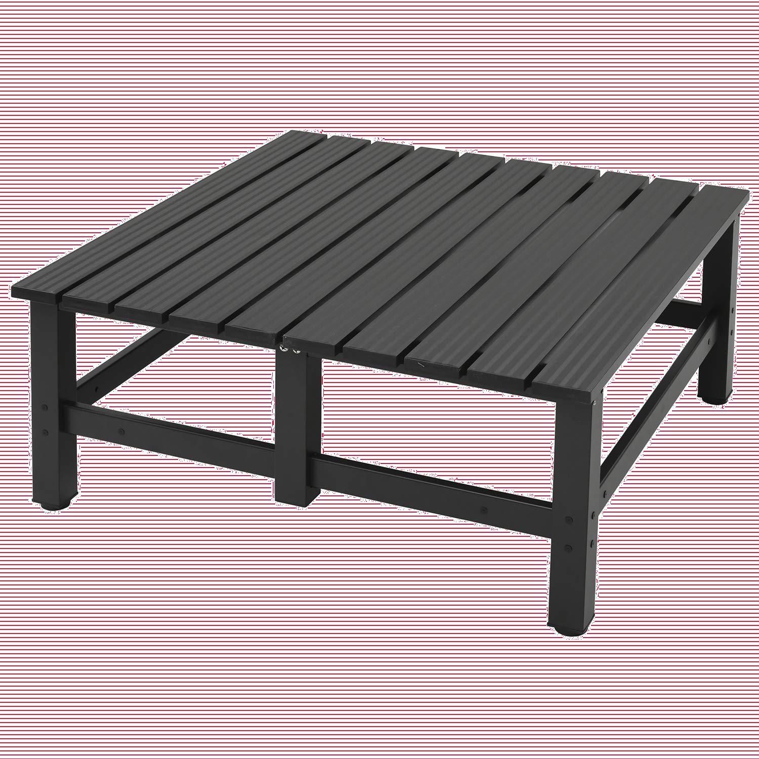 シキファニチア ユーロラウンドダイニングテーブル φ900 ブラック