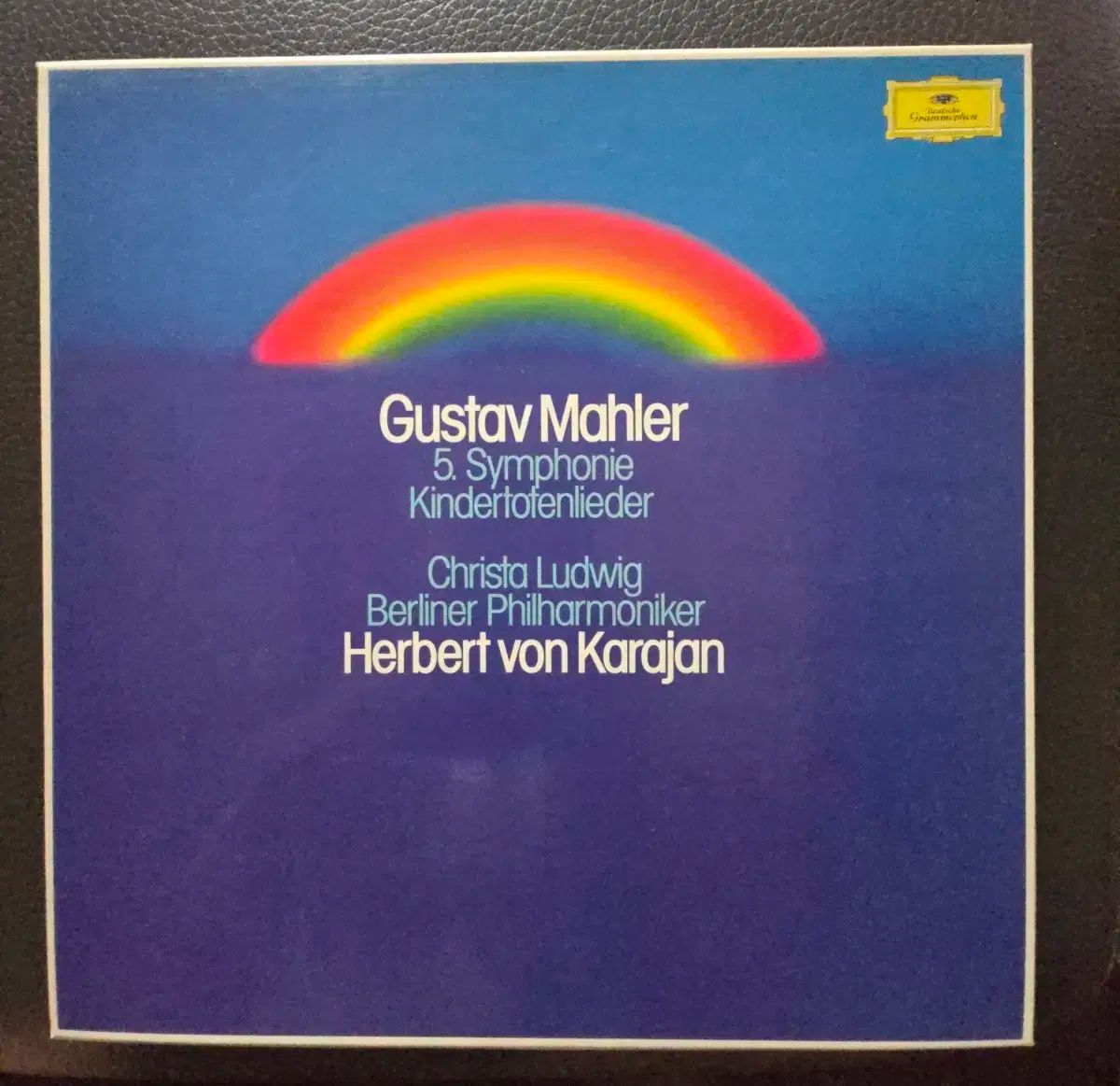 マーラーの 交響曲 5 回 2lp box カラヤン 指揮)