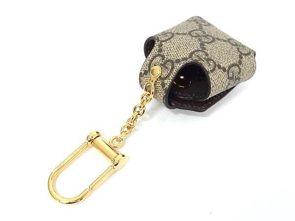 ✨新品同様✨GUCCI AirPodsケース キーチェーン GGスプリーム オフィディア〕AirPods Pro ケース GGスプリーム キャンバス