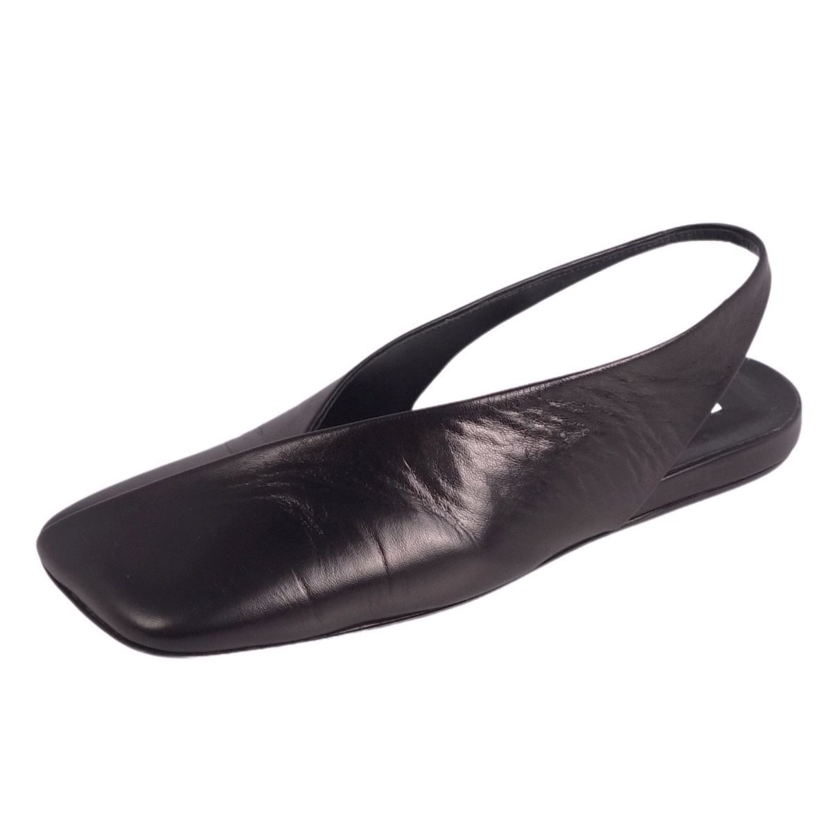 【JIL SANDER】フラットレザーサンダル 未使用 ジルサンダー JIL SANDER サンダル フラットサンダル