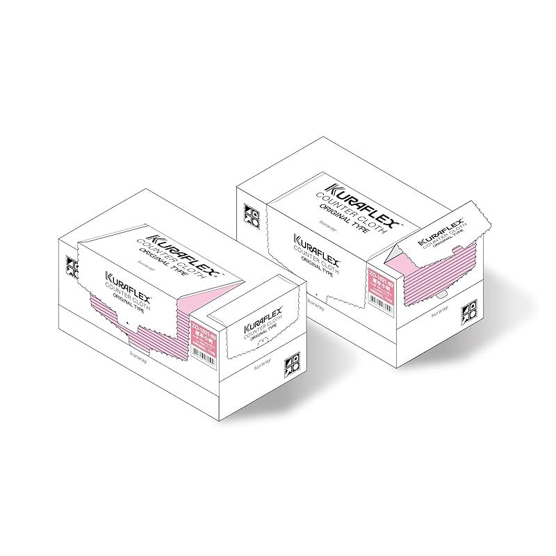 クラレクラフレックス Kuraray Kuraflex クラフレックス カウンタークロス 小判厚手 60枚入 ホワイト ZN1020-60 1 HRDEVELOPMENT_JP