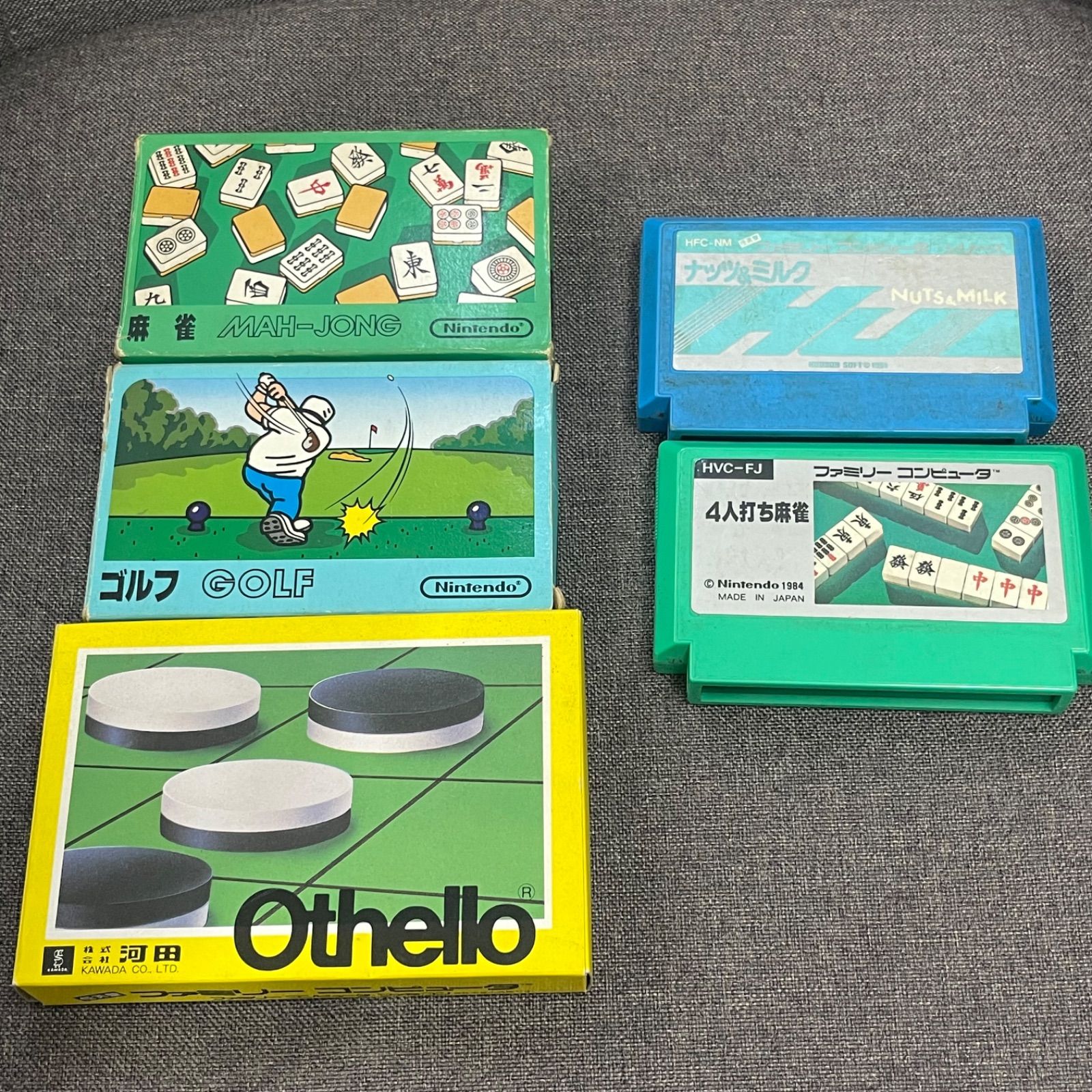 ファミコン　FC  セット　まとめ売り 動作確認済み】 ファミコンソフト 6本セット まとめ売り FC