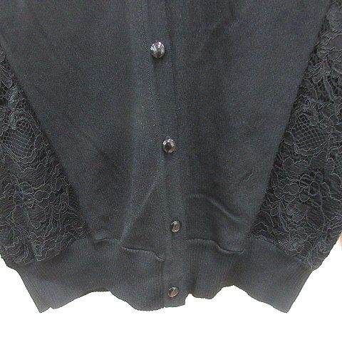 M-premier - 【新品 タグ付き】エムプルミエブラック カーディガン エムプルミエ ブラック M-Premier BLACK カーディガン ニット