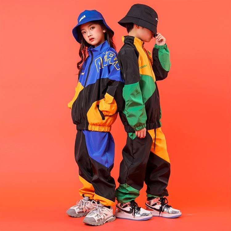ジャージ セットアップ ダンス | 上下 女の子 キッズ ダンス衣装 上下セット 子供服 キッズダンス衣装 衣装 春 ヒップホップ 2点セット レディース