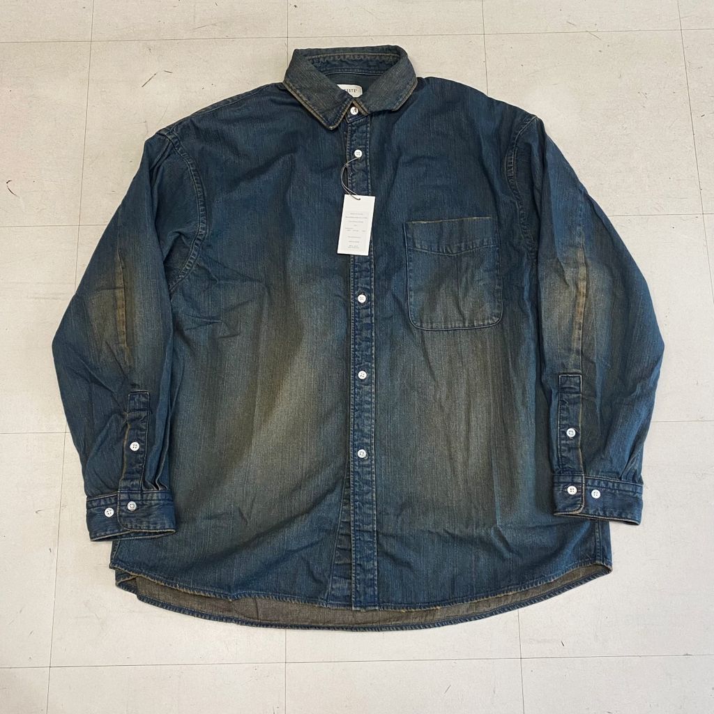 CLESSTE クレスト DENIM CLASSIC CITY L|S SHIRT 長袖シャツ CLS-SH-2506 SIZE F 中目黒A05